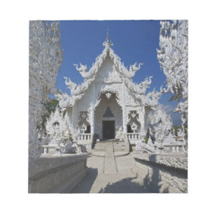 Bloc-note Le nouveau temple tout blanc de Wat Rong Khun à