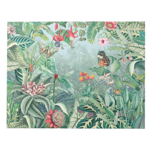 Bloc-note Le paradis fantastique de la forêt tropicale (Devant)