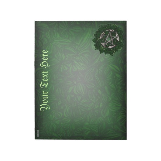 Bloc-note Le Pentacle et l'Ivy (Tourné)