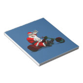 Bloc-note Le Père Noël En Voyage (Incliné)