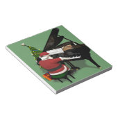 Bloc-note Le Père Noël Jouer Piano (Incliné)