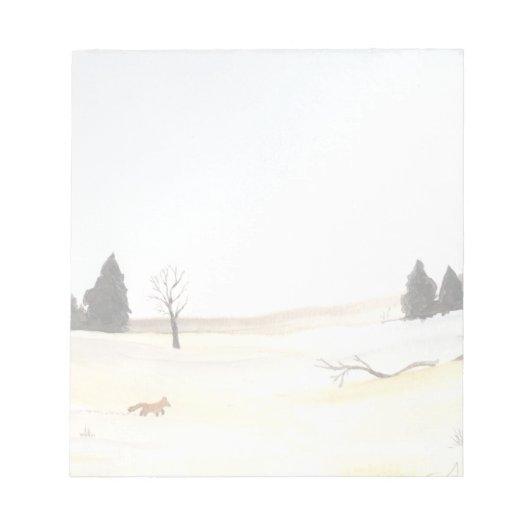 Bloc-note Le Petit Renard (Devant)