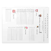 Bloc-note Le planificateur quotidien (Devant)