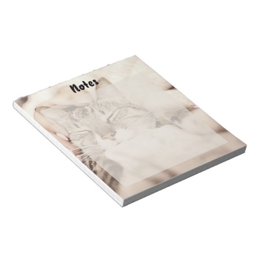 Bloc-note le plus adorable petit chat (Incliné)