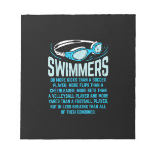 Bloc-note Le Poison de Swimming Lover