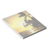 Bloc-note Le rivage de la plage tropicale (Incliné)