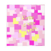 Bloc-note Le rose est moi (Devant)