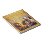 Bloc-note Le Seigneur est mon berger Psaume 23:1 Options (Incliné)