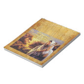 Bloc-note Le Seigneur est mon berger Psaume 23:1 Options (Tourné)