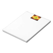 Bloc-note Le softball de SlipperyJoe sur feu flammes feu feu (Tourné)