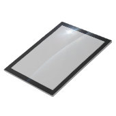 Bloc-note Le Soleil qui s'installe sur l'horizon terrestre. (Incliné)