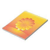 Bloc-note le soleil se lève (Tourné)