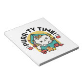 Bloc-note Le temps de la pub ! - Conception de Noël Festive  (Incliné)