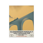 Bloc-note Le viaduc de Glenfinnan en Écosse. (Tourné)