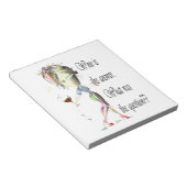 Bloc-note Le vin est la réponse - quelle était la question? (Incliné)