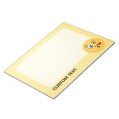 Bloc-note Le visage Jetant un baiser (Incliné)