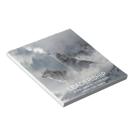 Bloc-note leadership motivation inspiration citation (Incliné)