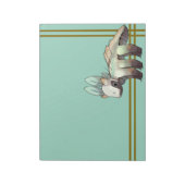 Bloc-note Leaf Dragon pixel art (Tourné)