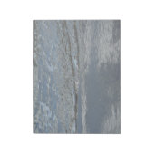 Bloc-note L'eau sur la plage Photographie Abstraite (Tourné)