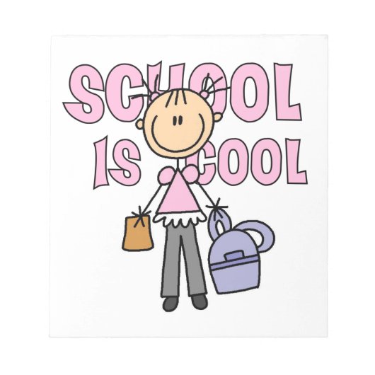 Bloc-note L'école des filles c'est cool (Devant)