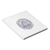 Bloc-note Lecteur de Tarot Licorne Premium Impression Drôle (Incliné)