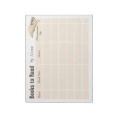 Bloc-note Lecture Books Tracker Kids Notepad (Tourné)