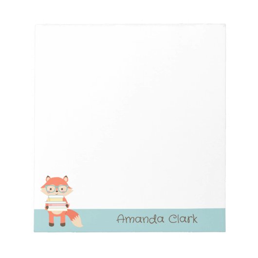 Bloc-note Lecture Fox (Devant)