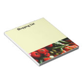 Bloc-note Légumes végétariens du jardin (Incliné)