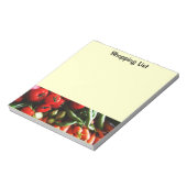 Bloc-note Légumes végétariens du jardin (Tourné)