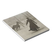 Bloc-note L'Entraîneur De Cheval Par Felix Thiollier 1899 (Incliné)