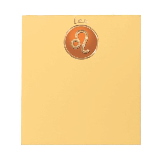 Bloc-note Leo (Devant)