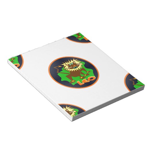 Bloc-note leo zodiaque (Incliné)