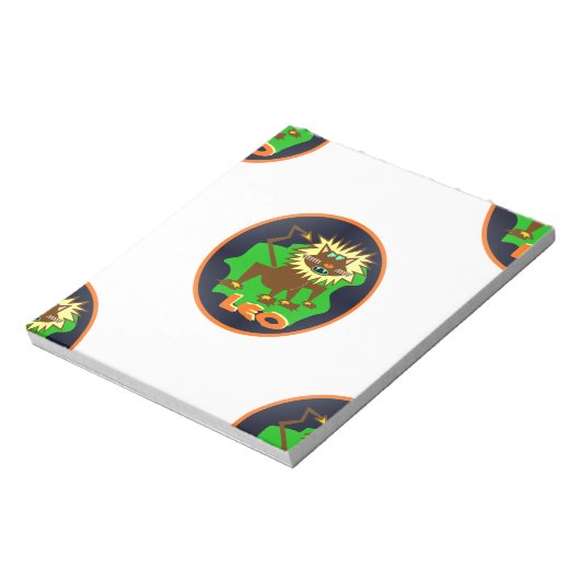 Bloc-note leo zodiaque (Tourné)