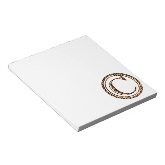 Bloc-note léopard C (Incliné)