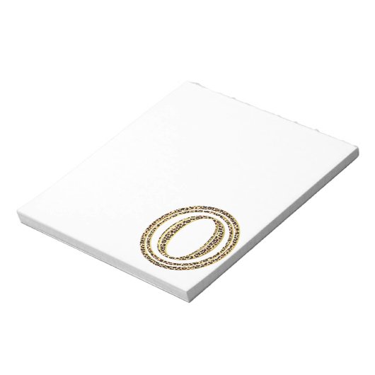 Bloc-note Leopard O (Tourné)