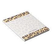 Bloc-note Leopard Print Animal Skin Patterns (Incliné)