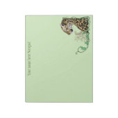 Bloc-note Leopard Wild Cat Green Henna (Tourné)