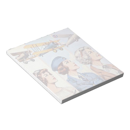 Bloc-note Les ailes de ses propres notes collantes (Incliné)