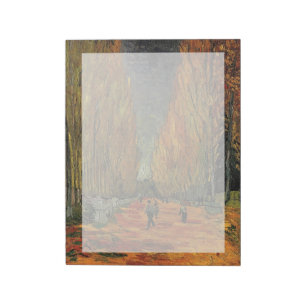 Bloc-note Les Alyscamps par Vincent van Gogh. Automne