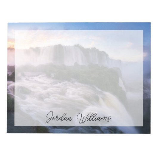 Bloc-note Les cascades | Cascade d'Iguazu, Brésil (Devant)