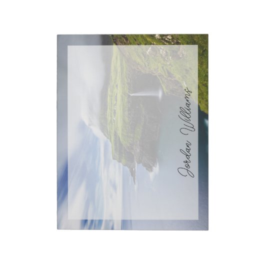 Bloc-note Les cascades | Îles Féroé, Danemark (Tourné)