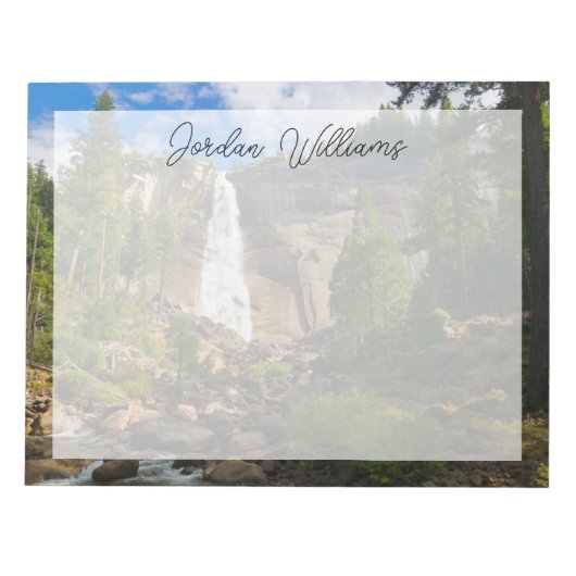 Bloc-note Les cascades | Parc national de Yosemite (Devant)