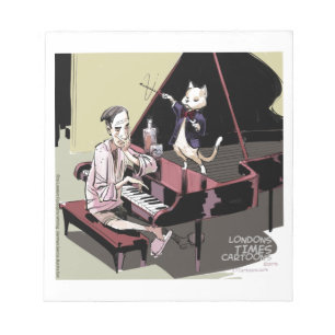 Bloc-note Les chats qui prennent le contrôle et conduisent t