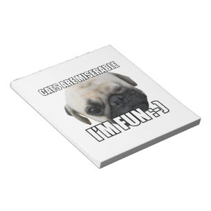 BLOC-NOTE LES CHATS SONT MALHEUREUX JE SUIS AMUSANT : -) MEM