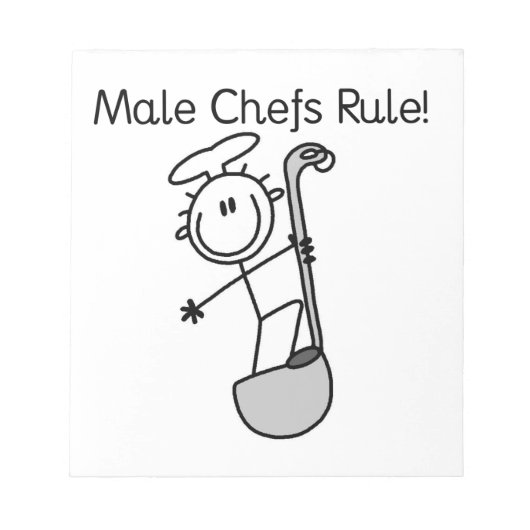 Bloc-note Les chefs masculins règnent (Devant)