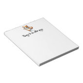 Bloc-note Les choses à faire après le Yoga Cute Cat (Incliné)