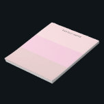 Bloc-note Les Choses À Faire Liste Blush Pastel Pale Rose<br><div class="desc">Des choses à faire avec un bloc-notes pour rester sur les tâches quotidiennes. Trois couleurs dominent le bleu,  le pastel et le rose pâle.</div>