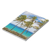 Bloc-note Les cocotiers (Cocos nucifera) se balancent dans (Tourné)