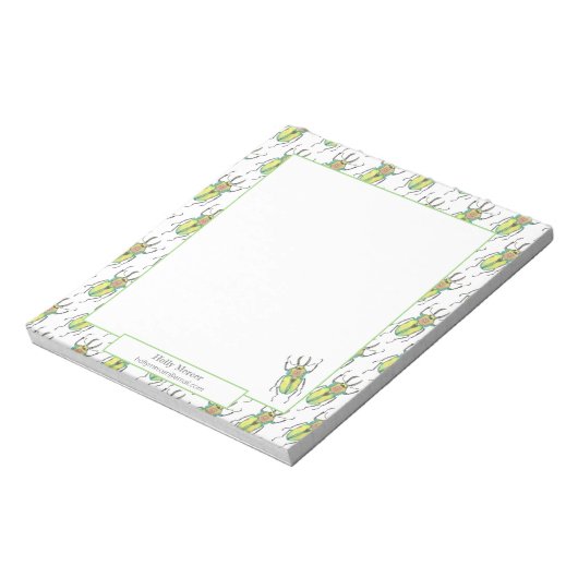 Bloc-note Les coléoptères d'appréciation de l'enseignant (Tourné)