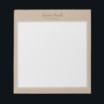 Bloc-note Les couleurs pastel minimalistes professionnels mo<br><div class="desc">Vous pouvez facilement modifier les polices,  l'image Arrière - plan et la couleur,  caractères de lettre.</div>